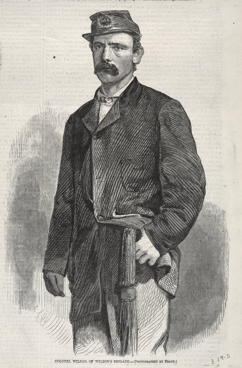 威尔逊旅的威尔逊上校，1861年。 作者 温斯洛·荷马