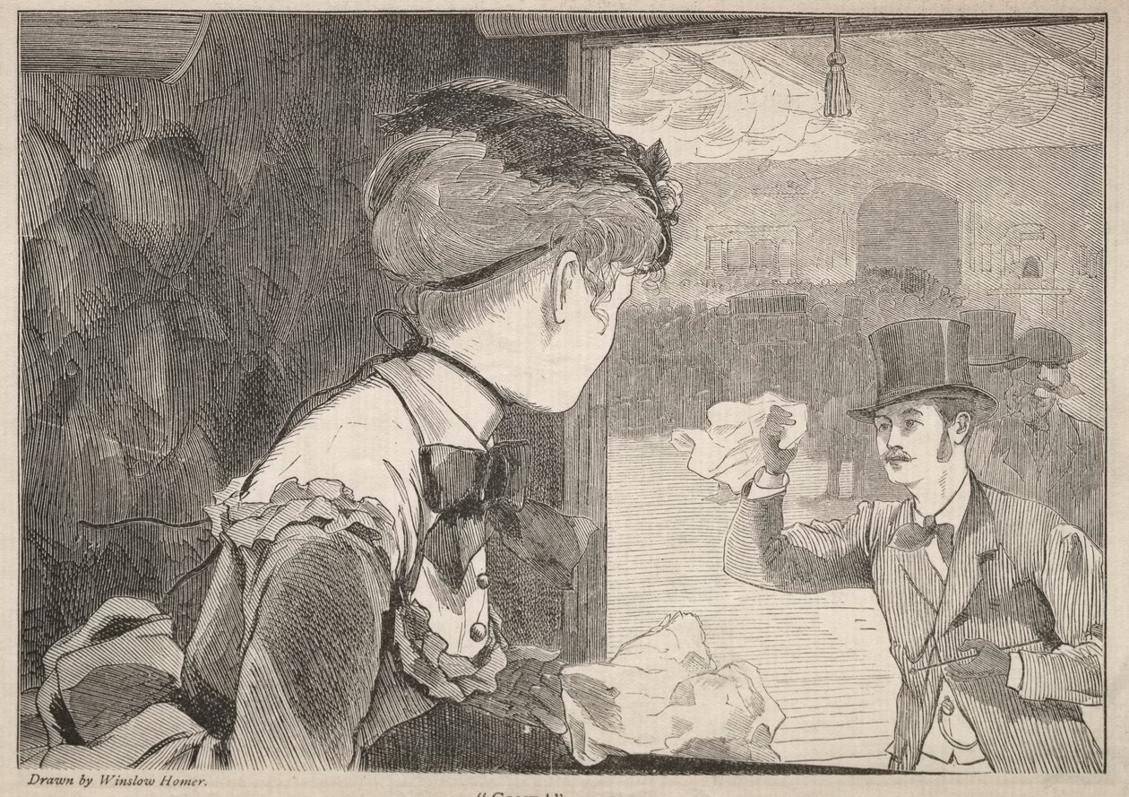 来吧！，1869。 作者 温斯洛·荷马