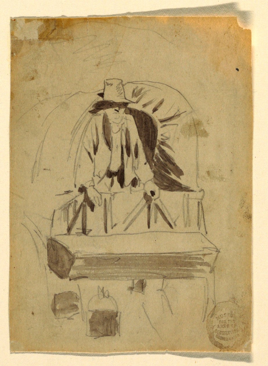 图画，军车后部，1862 年 作者 温斯洛·荷马