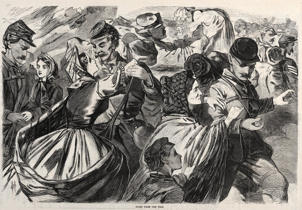 战争的故乡，1863年。 作者 温斯洛·荷马