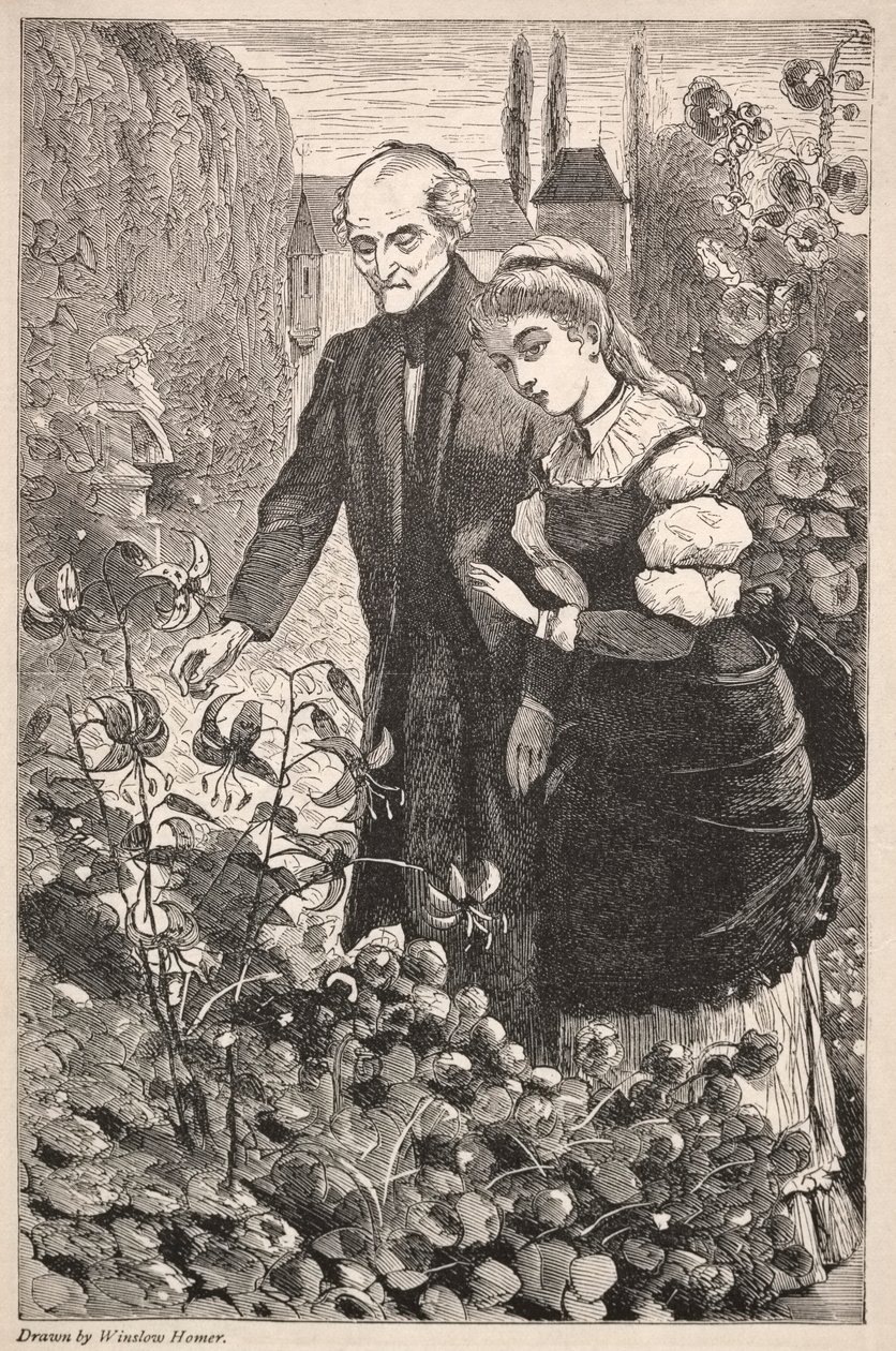 我称他们为我的孩子-对我自己，苏珊（Susan），1869年。 作者 温斯洛·荷马