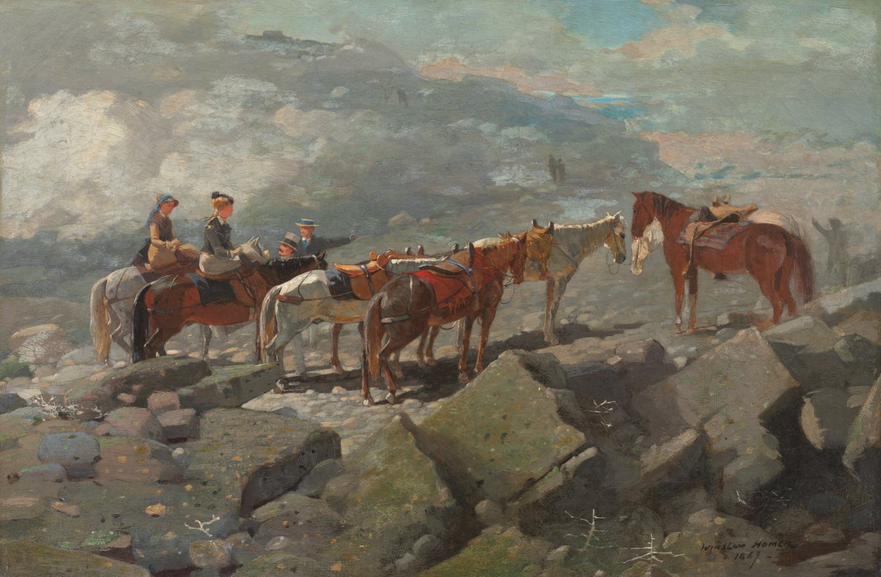 华盛顿山，1869年。 作者 温斯洛·荷马