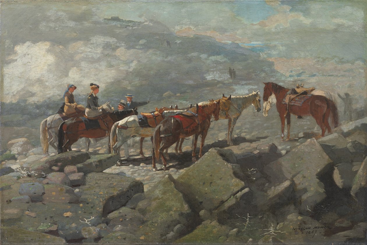 华盛顿山，1869年 作者 温斯洛·荷马