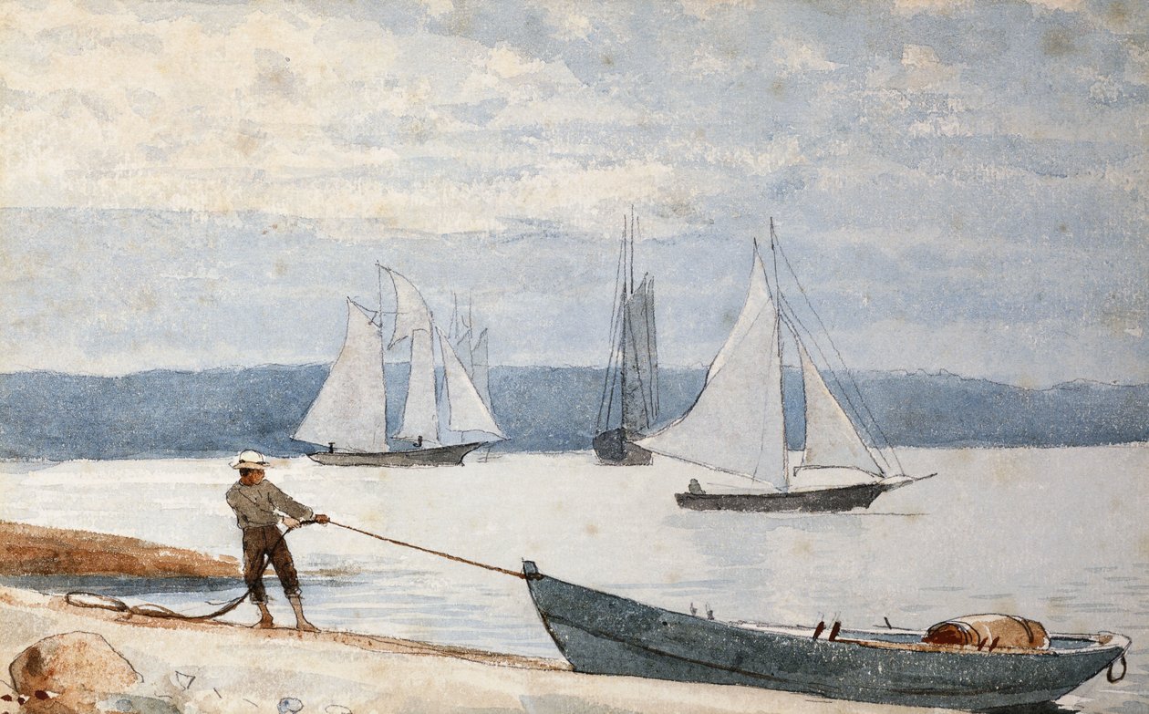 拉海ry，1880年 作者 温斯洛·荷马