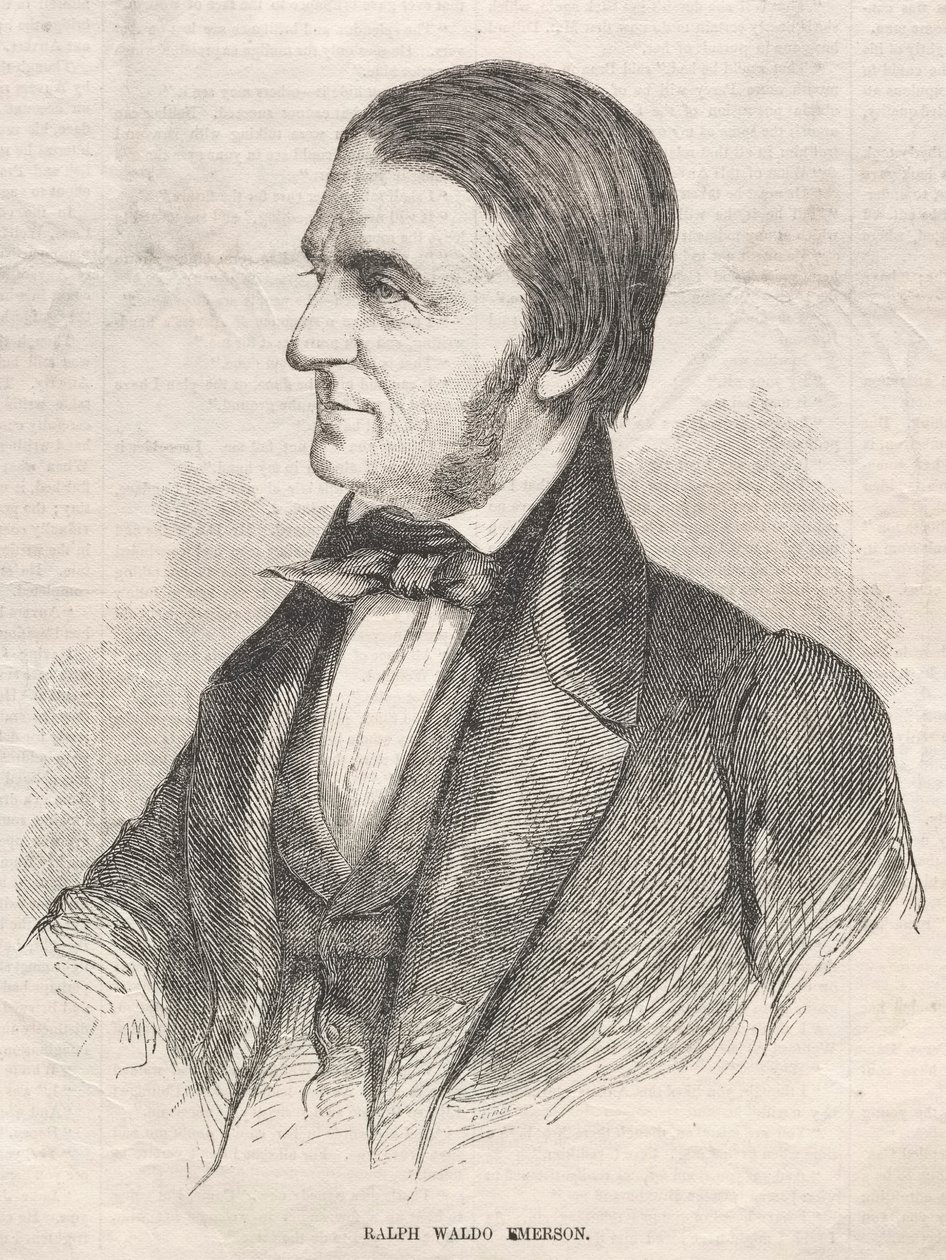 拉尔夫·沃尔多·爱默生（Ralph Waldo Emerson），1859年。 作者 温斯洛·荷马