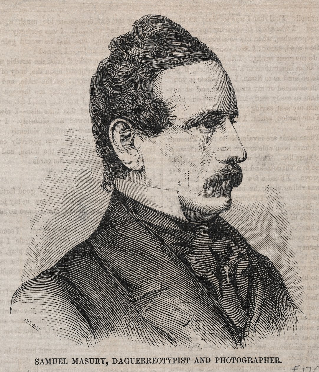 塞缪尔·马苏里（Samuel Masury），摄影师和摄影师，1859年。 作者 温斯洛·荷马