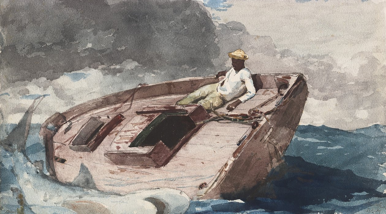 墨西哥湾流，约1899年 作者 温斯洛·荷马