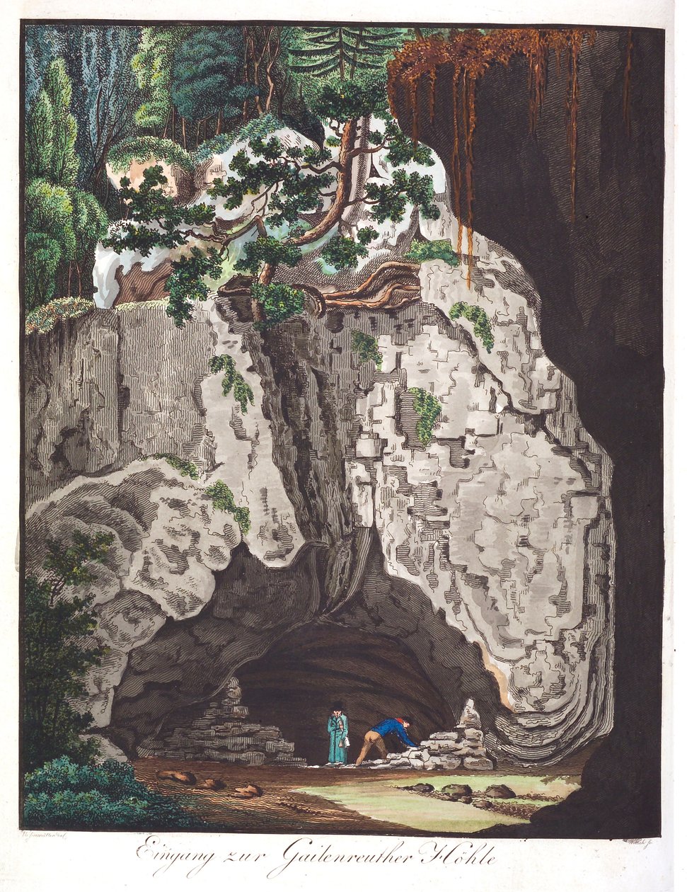Muggendorf周围地区的好奇心 作者 约翰·克里斯蒂安·罗森姆勒（Wittich Johann）