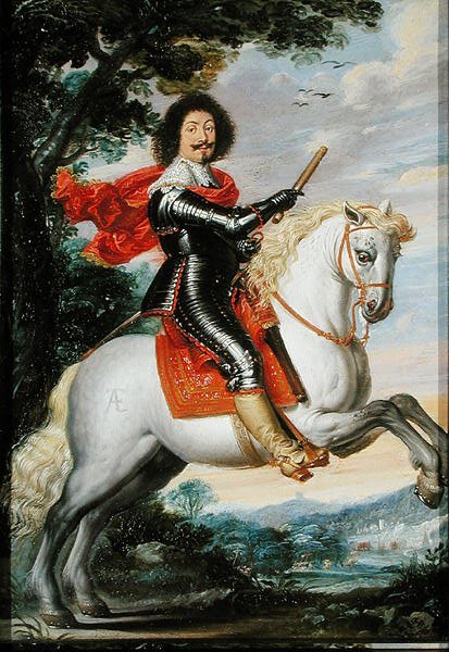 绅士的马术肖像》（An Equestrian Portrait of a Gentleman 作者 沃尔夫冈·海姆巴赫