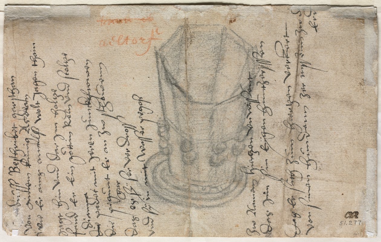 八面杯背面，1513年。 作者 沃尔夫冈·胡贝尔