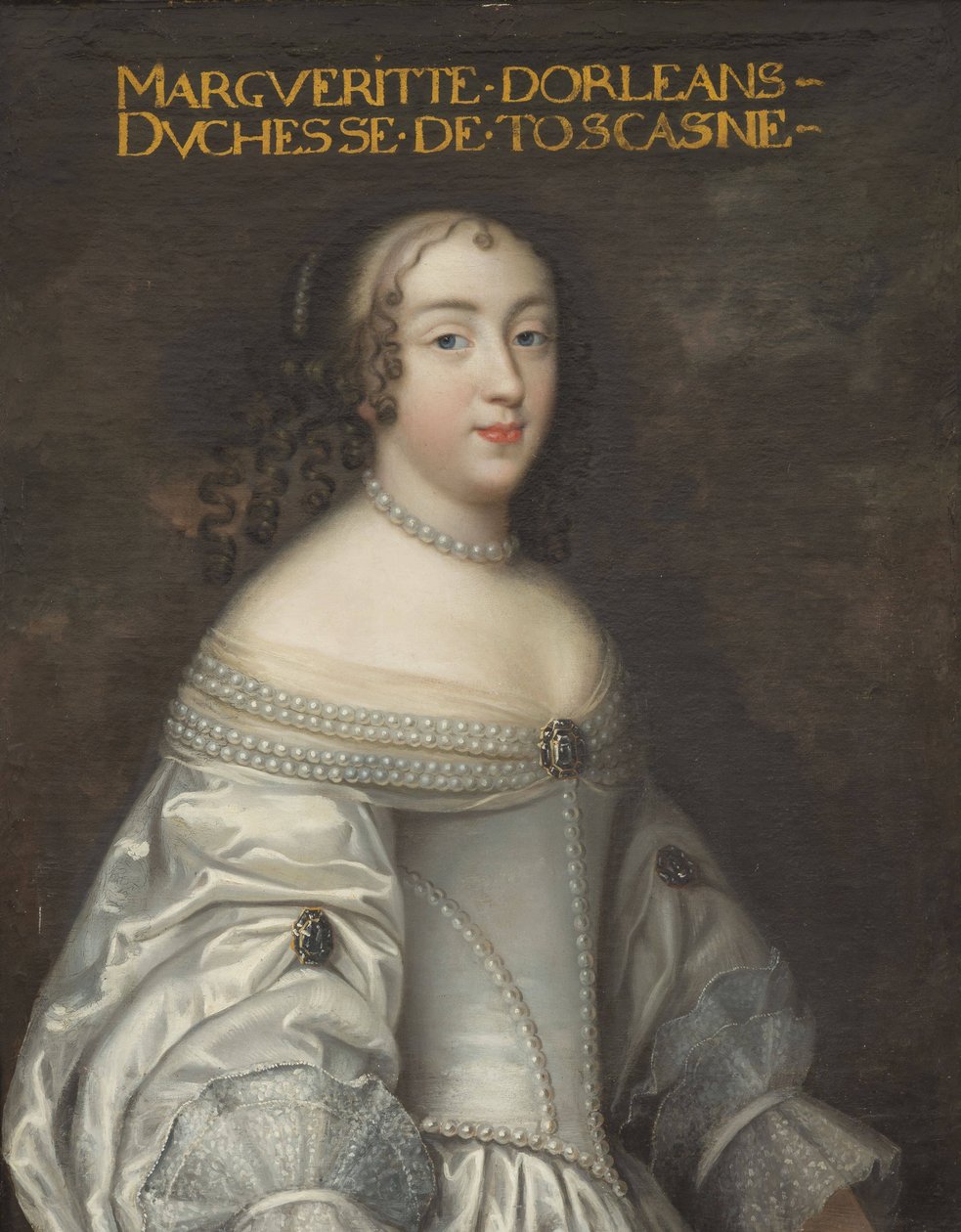 Marguerite Louise de Bourbon-Orléans，托斯卡纳大公爵夫人（1645-1721） 作者 Charles Beaubrun的工作坊