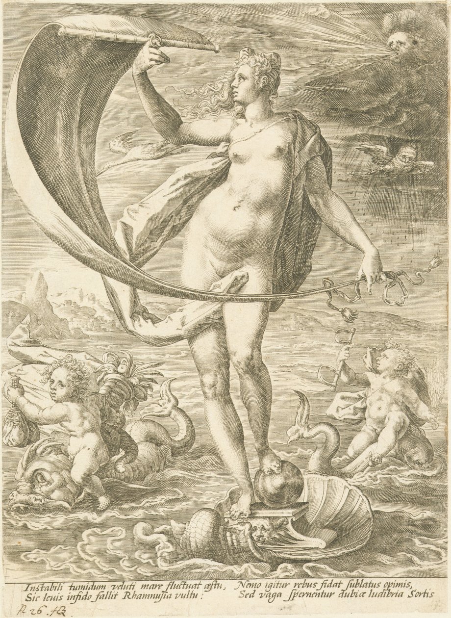 祝你好运 作者 亨德里克·古尔齐乌斯（Hendrik Goltzius）讲习班