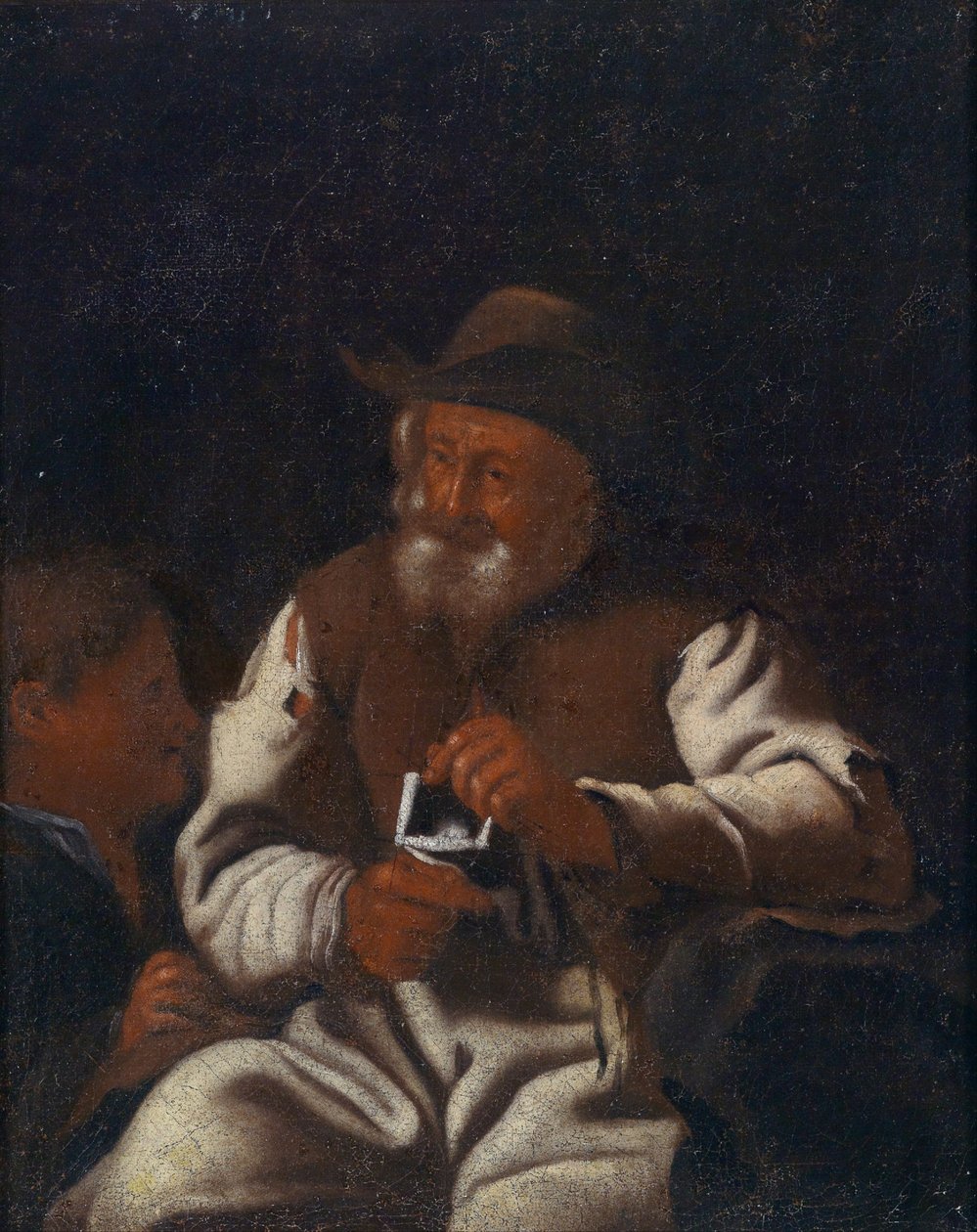 一个针织老头 作者 Michiel Sweerts的工作坊