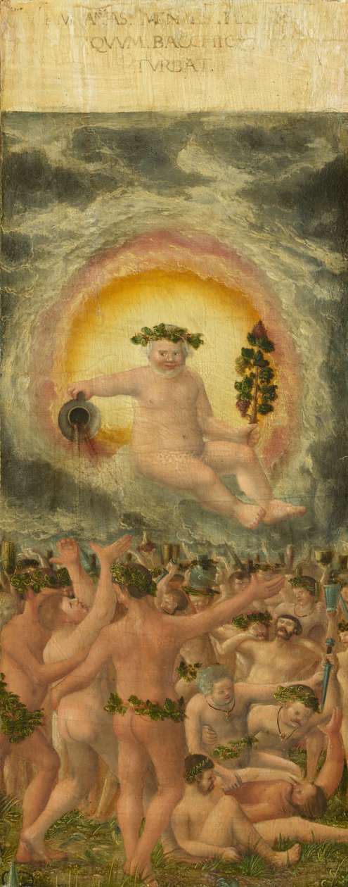 巴克斯的规则[左面板] 作者 Albrecht Altdorfer 的工作室