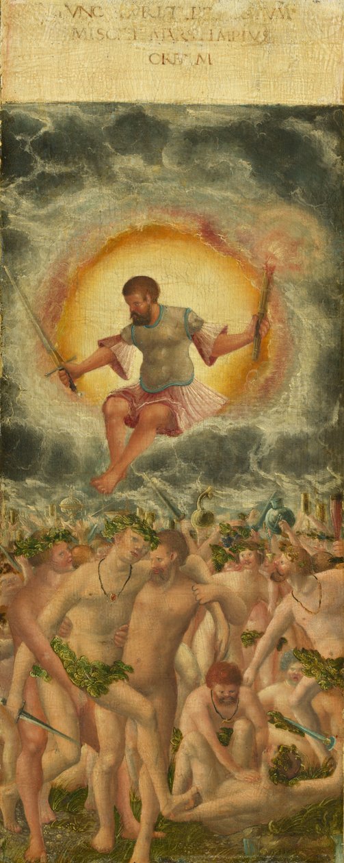 火星的规则[右图］ 作者 Albrecht Altdorfer 的工作室