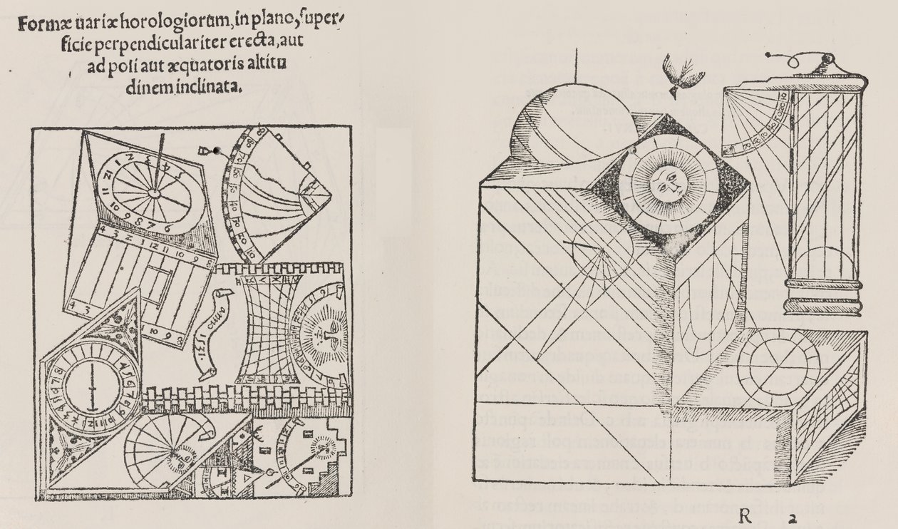 Horologiographia, post priorem aeditionem per Sebast.Munsterum, 1533. 作者 小汉斯·霍尔拜因工作室