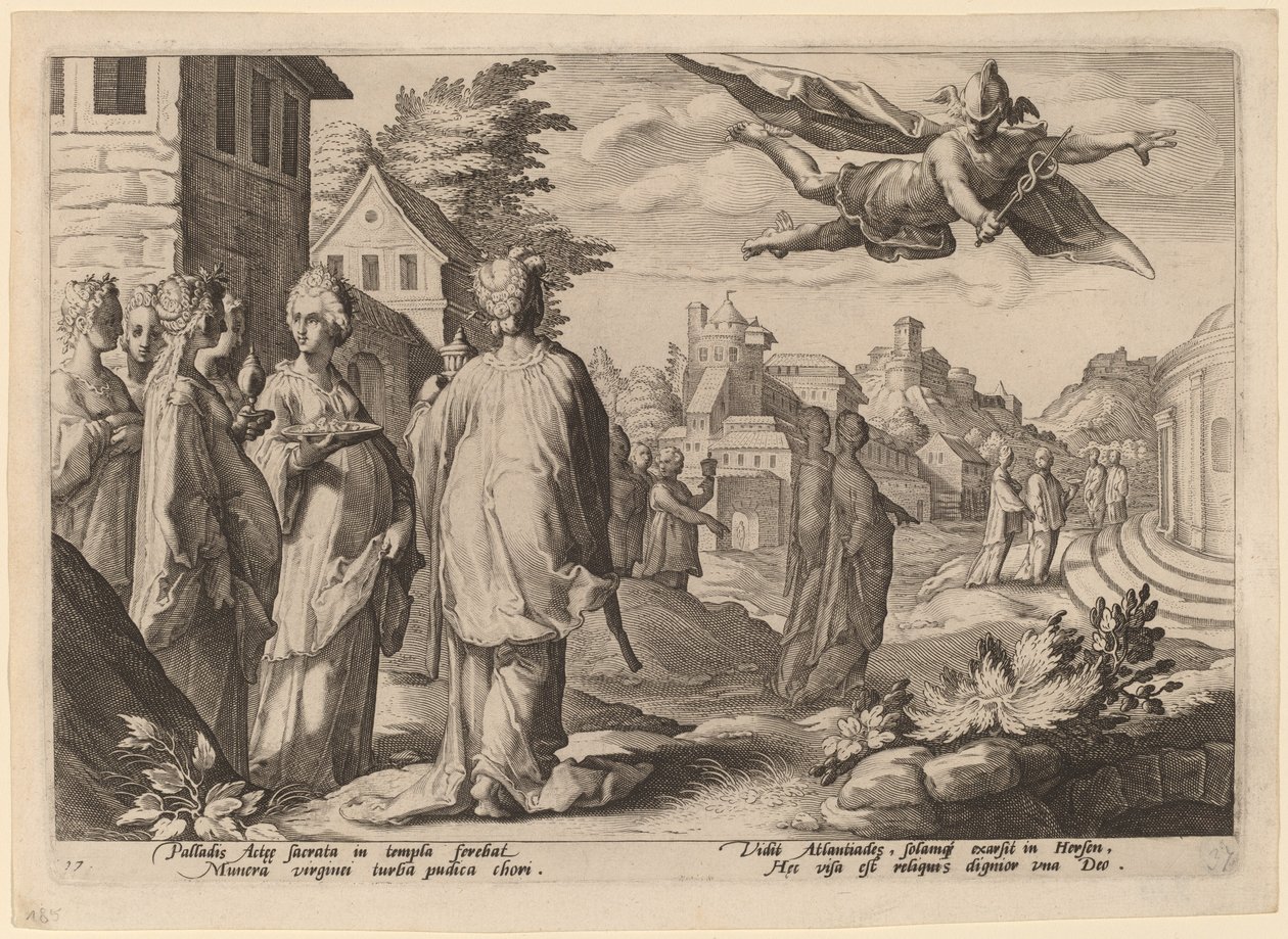 水星爱上了赫斯 作者 Hendrick Goltzius 工作室，Hendrick Goltzius 之后