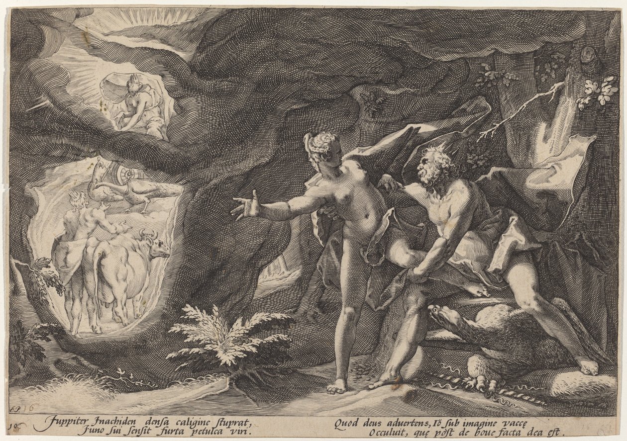 木星和木卫一 作者 Hendrick Goltzius 工作室，Hendrick Goltzius 之后