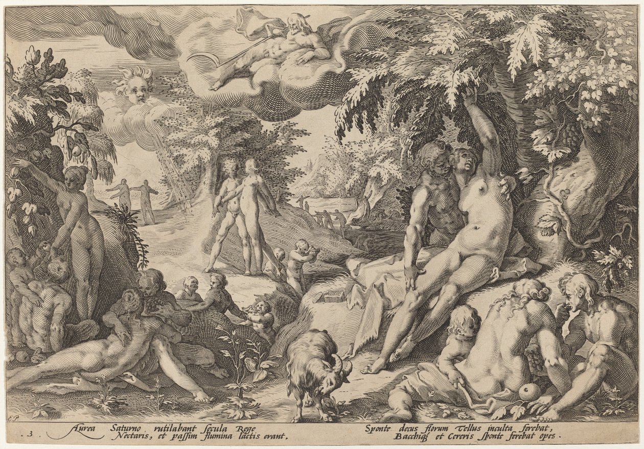 黄金时代 作者 Hendrick Goltzius 工作室，Hendrick Goltzius 之后
