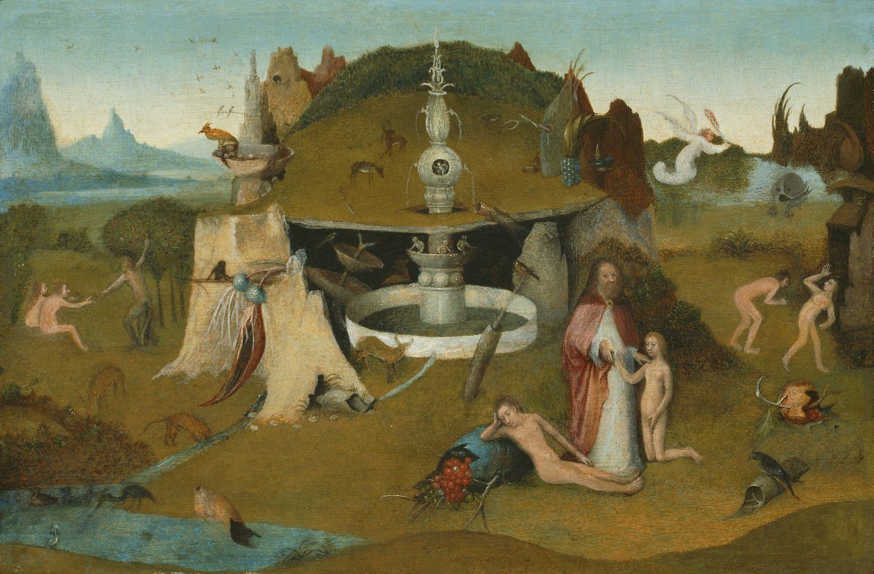 天堂花园 作者 Hieronymus Bosch 工作室