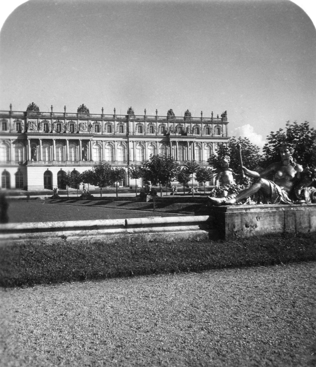 Herrenchiemsee宫，德国巴伐利亚，1900年代。 作者 沃思和儿子