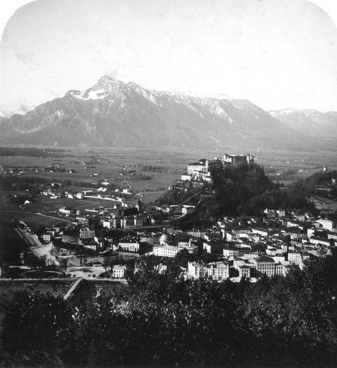 卡普兹纳伯格（Kapuzinerberg），萨尔茨堡，奥地利，1900年左右 作者 沃思和儿子