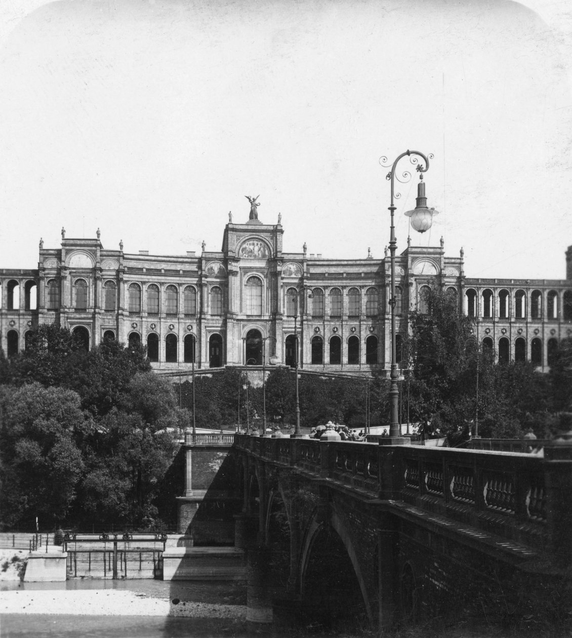 马克西米利安（Maximilianeum），德国慕尼黑，c1900年。 作者 沃思和儿子