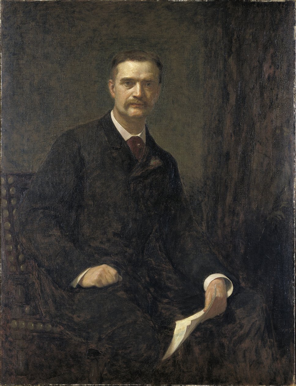 威廉-T-埃文斯，1889年。 作者 怀亚特·伊顿