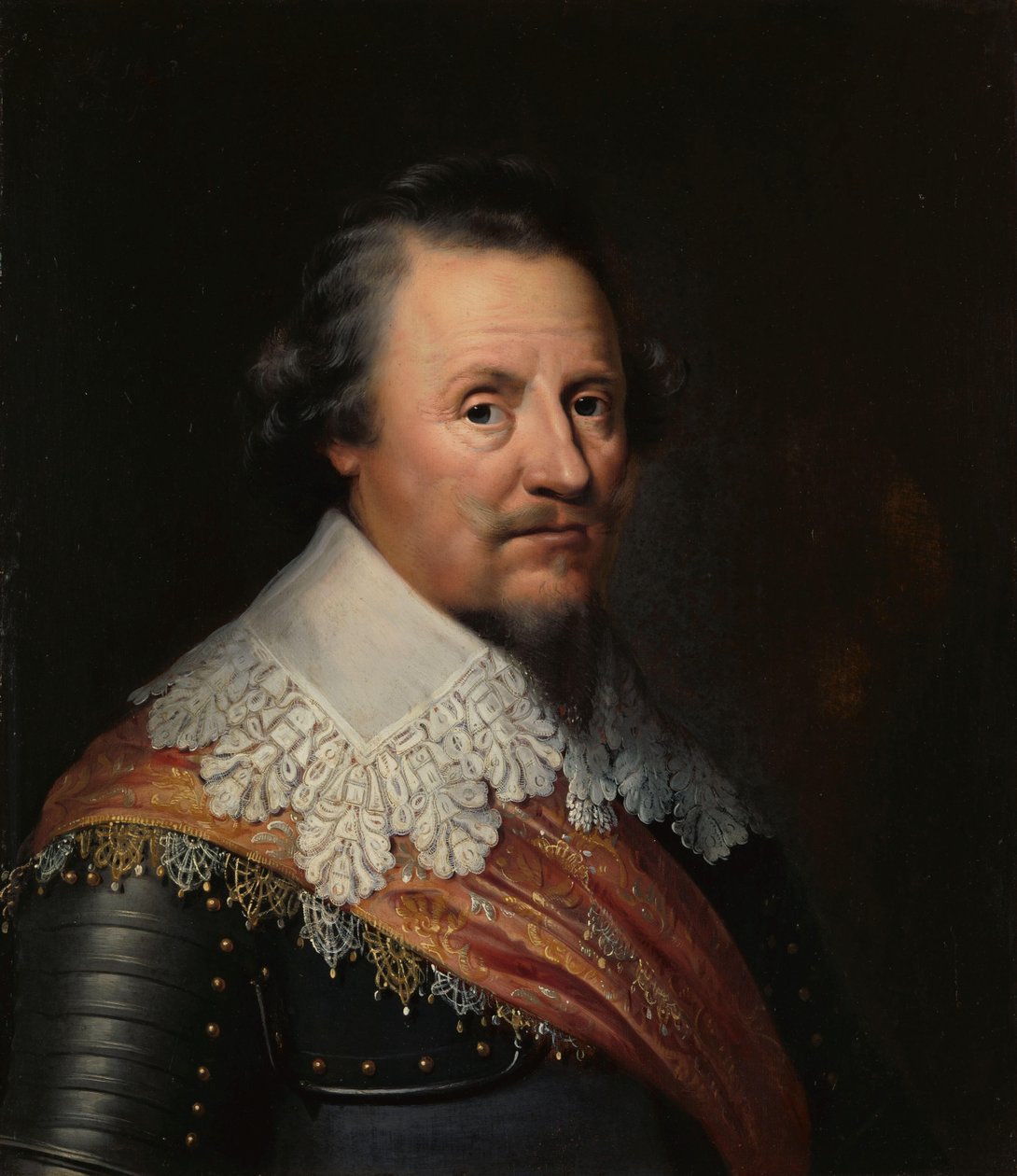 拿骚-迪茨伯爵恩斯特·卡西米尔一世 (Ernst Casimir I)（1573-1632 年）的肖像 作者 Wybrand de Geest (一)