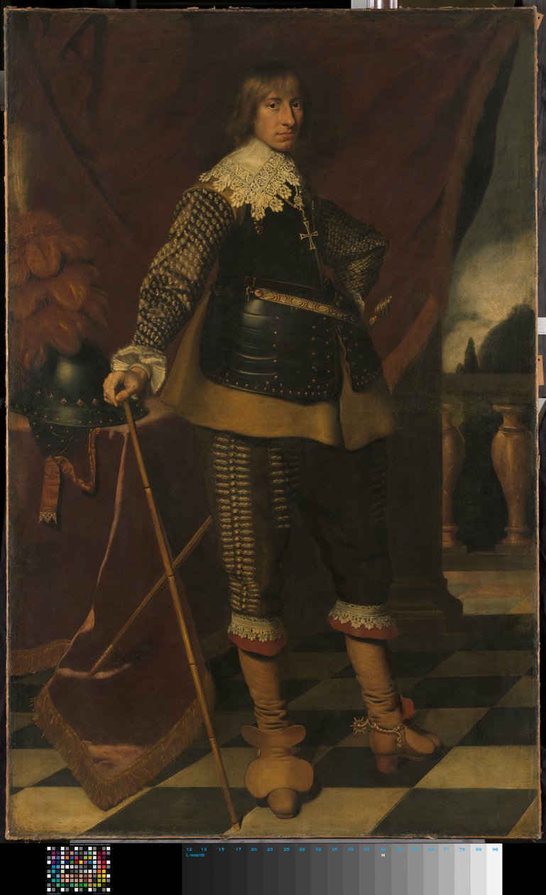 纳索-迪茨伯爵亨利-卡西米尔一世（1612-40 年）肖像 作者 Wybrand de Geest (一)