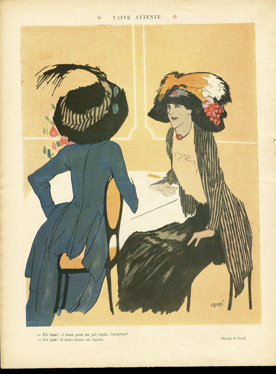 Le Lire 中 Xavier Gose（1876-1915）的插图 作者 泽维尔·戈斯