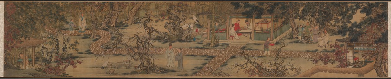 香山九老，1426-1452。 作者 谢欢
