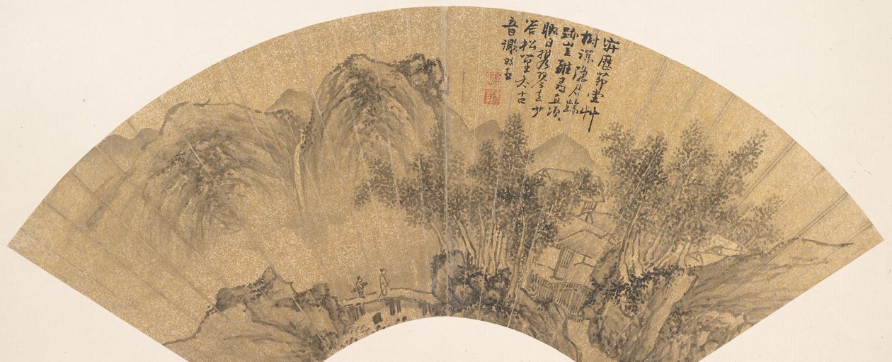景观与人物。 作者 谢世臣
