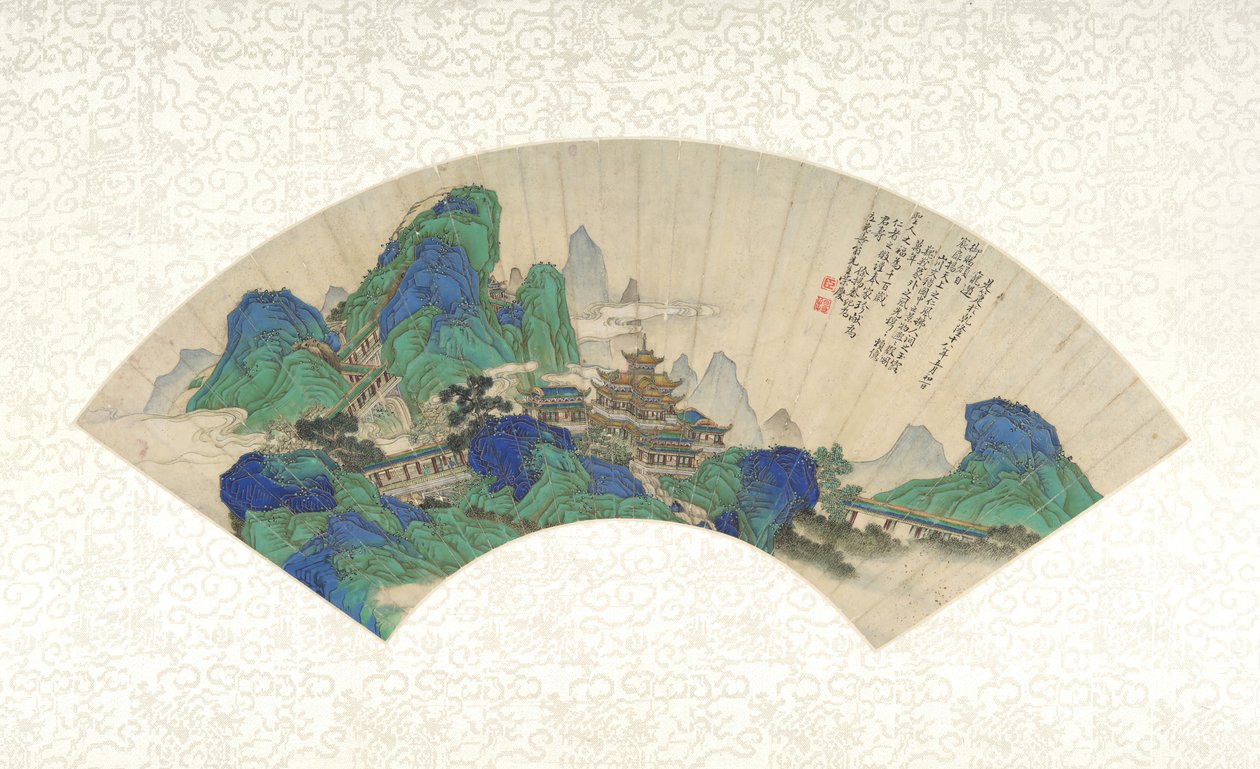 不朽者的宫殿》，日期为1753年。 作者 徐洋