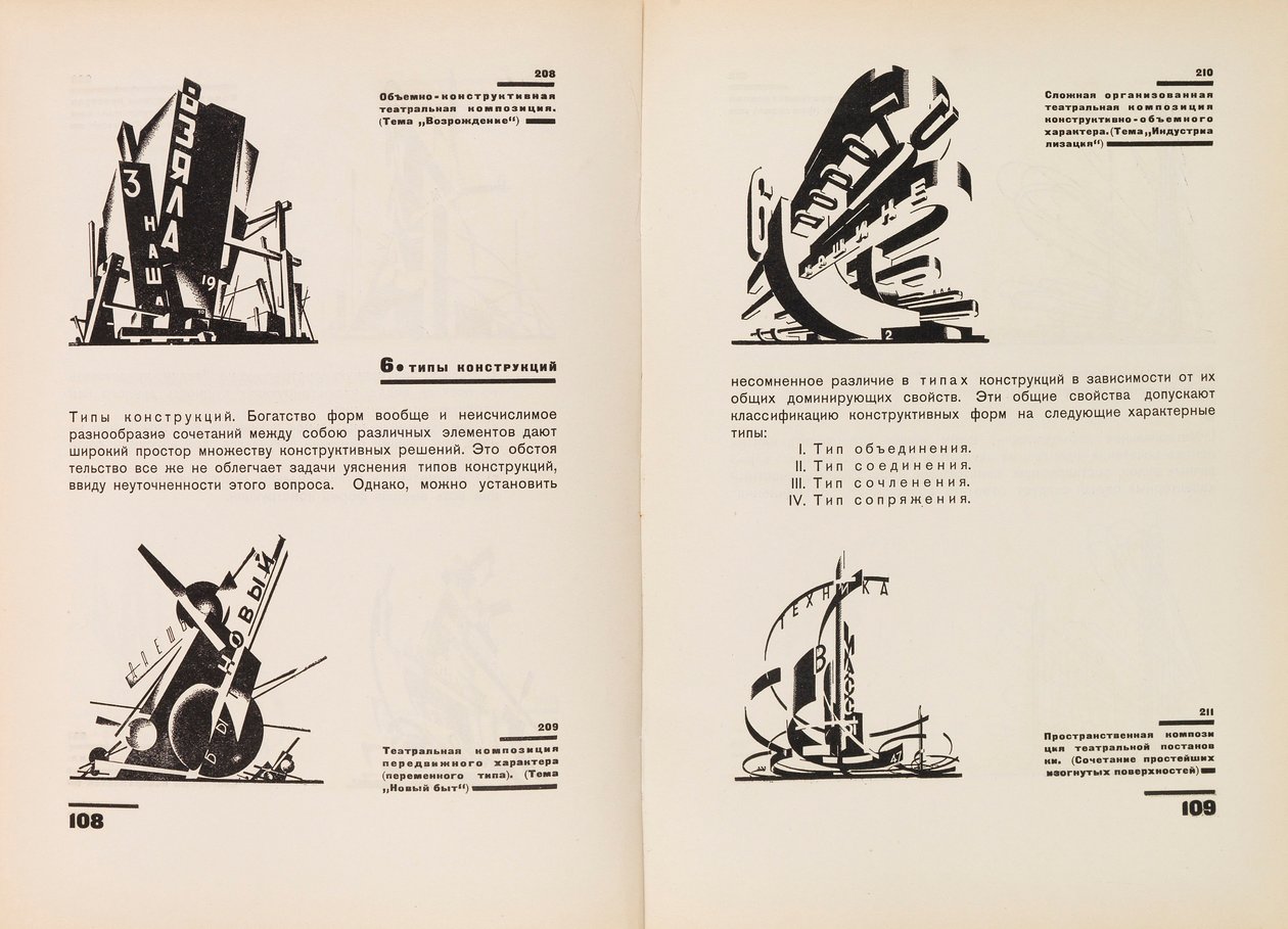 建筑和机器形式的构建，1931年。 作者 雅科夫·格奥尔基耶维奇·切尔尼霍夫