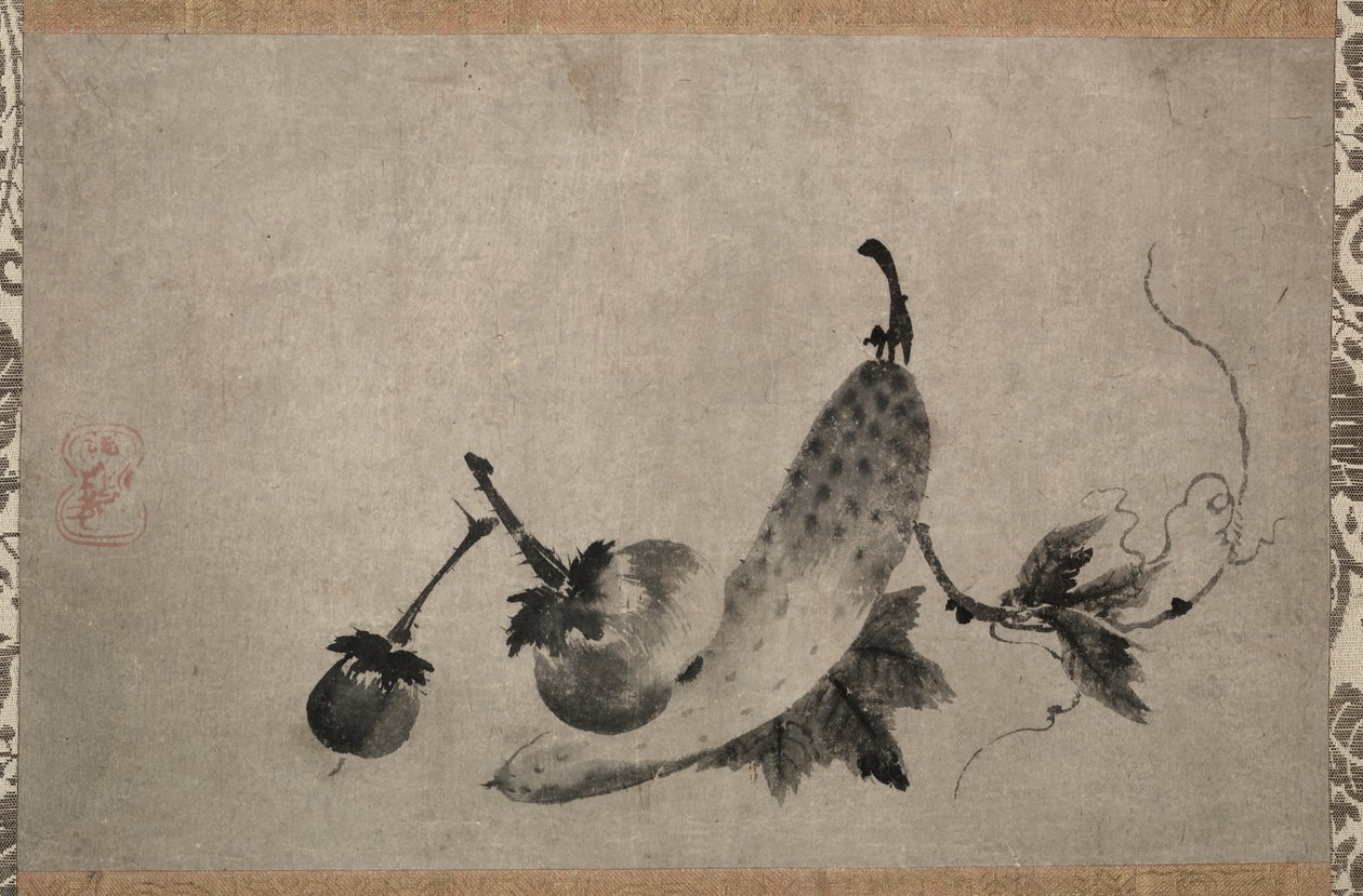 黄瓜和茄子 作者 山田堂