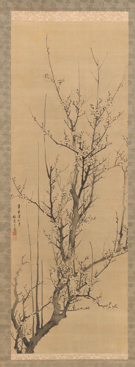 梅花》，日期为1851年。 作者 山本白津