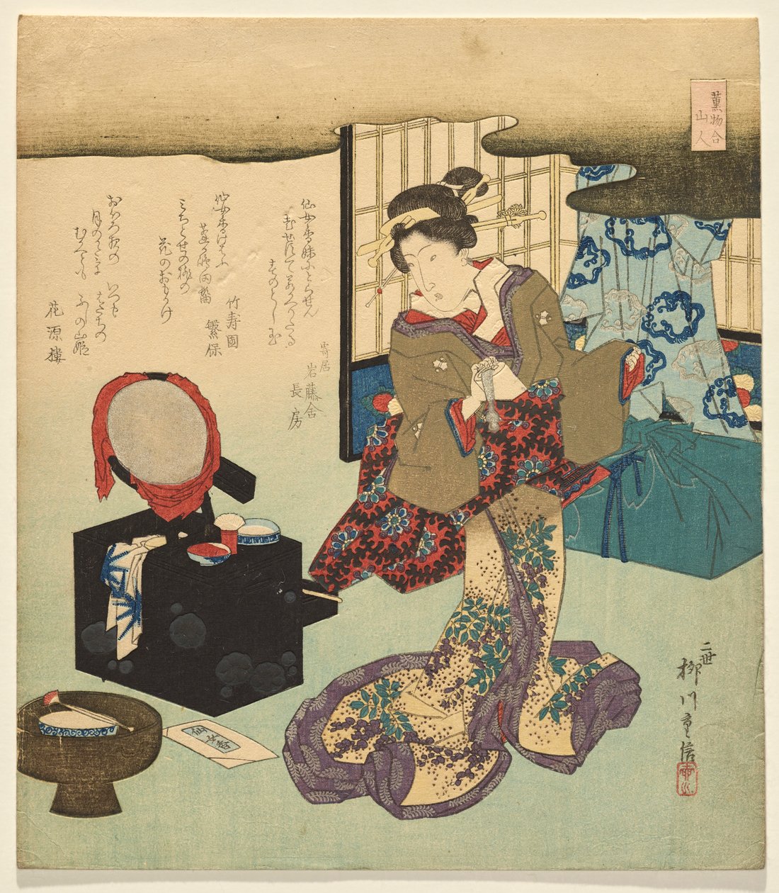 隐士》，选自《香水精选》系列 作者 柳川重信二世