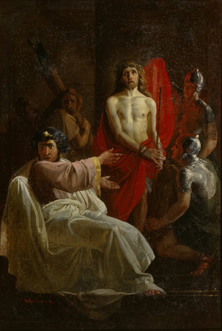 彼拉多之前的基督，1844年 作者 耶夫格拉夫（Yevgraf Semyonovich Sorokin）