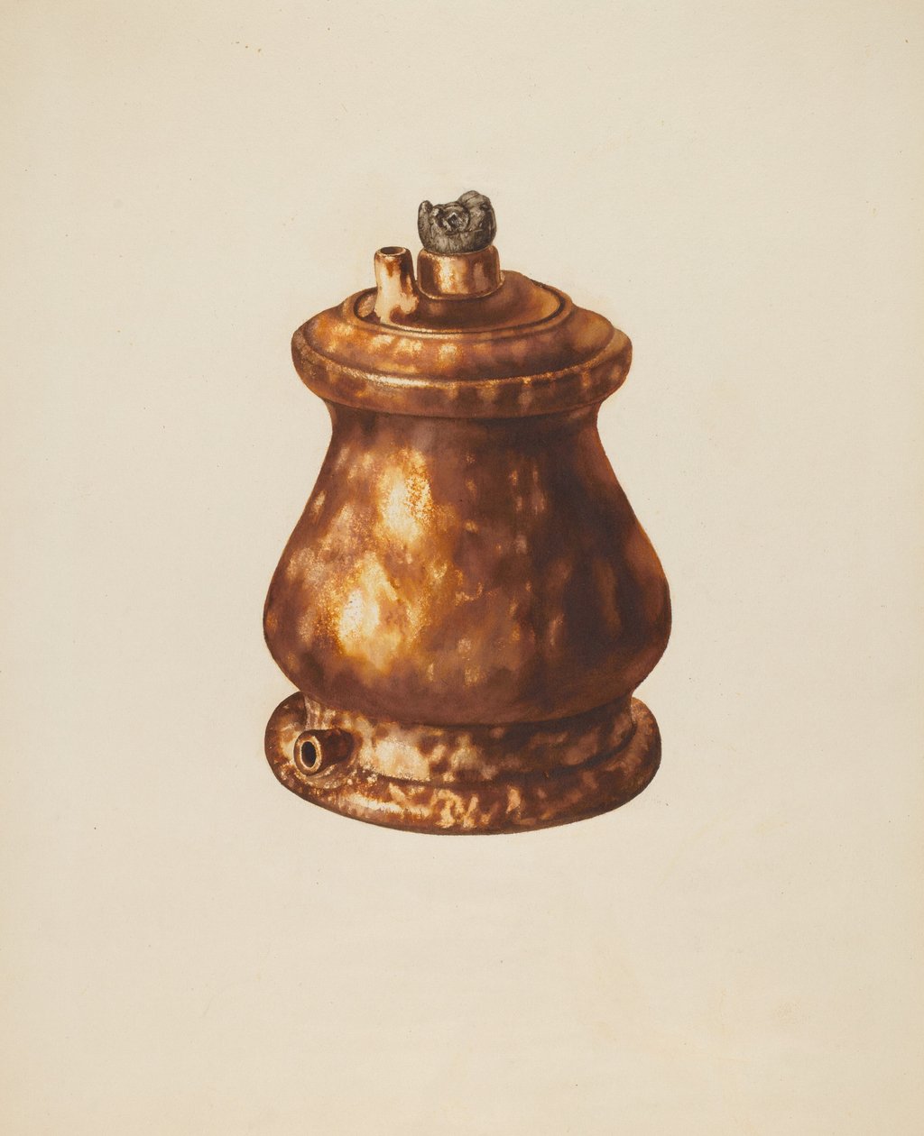 吸入器，约1939年。 作者 约兰德·德拉瑟