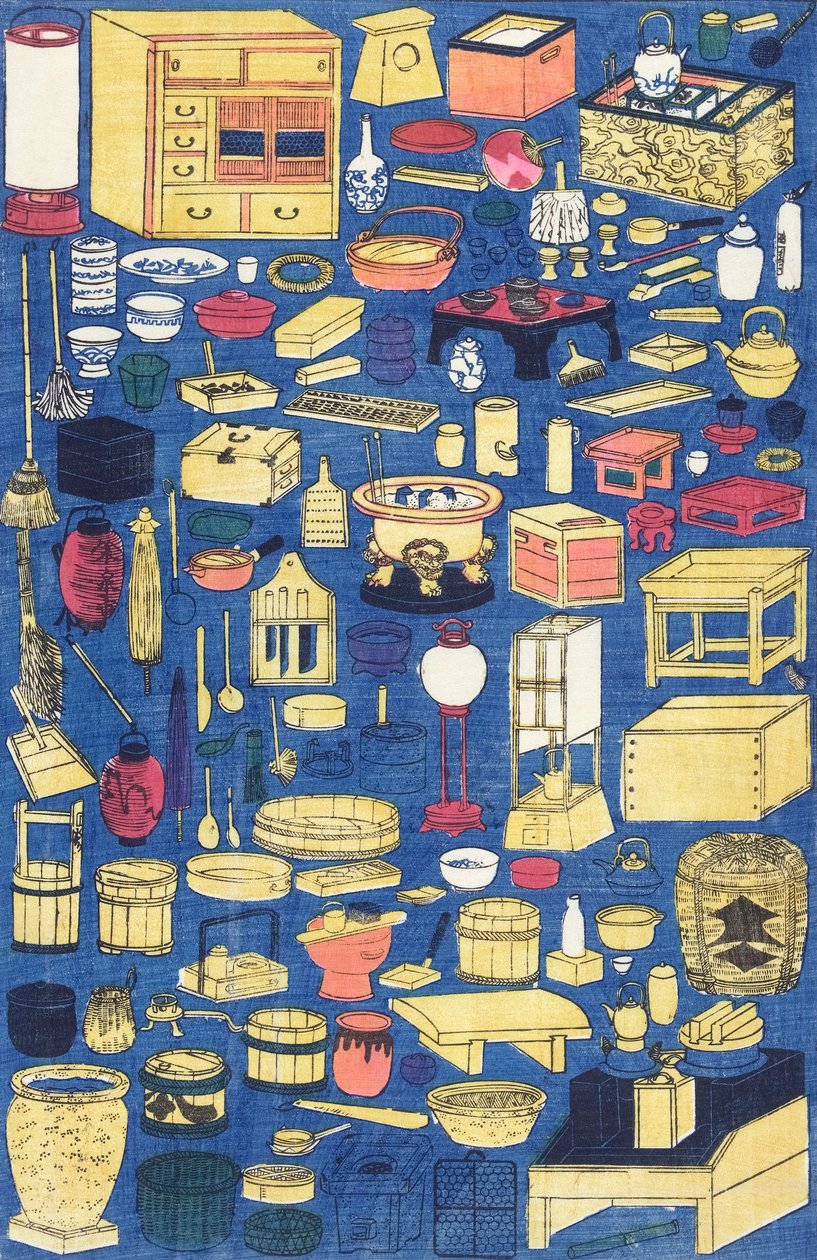 宇川义和的各种家居用品 作者 歌川佳和