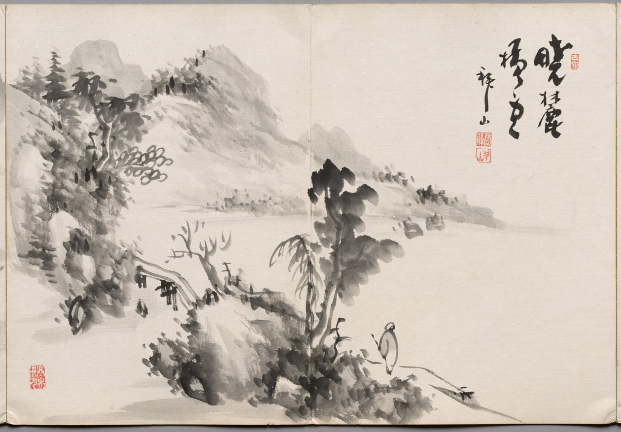 海赞画集》中的画作三 作者 海山义继