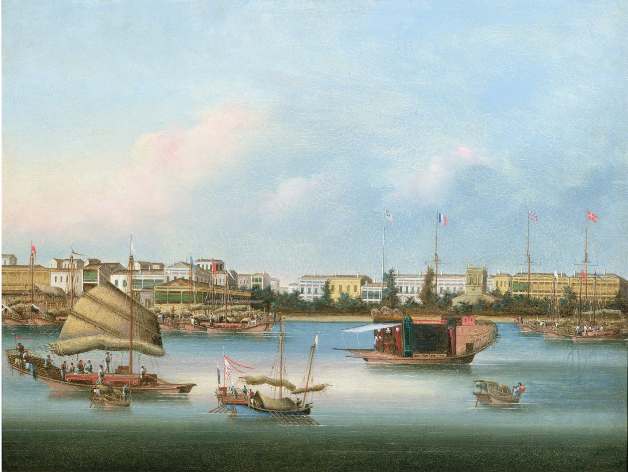广州的香港，1985年（石油） 作者 你夸