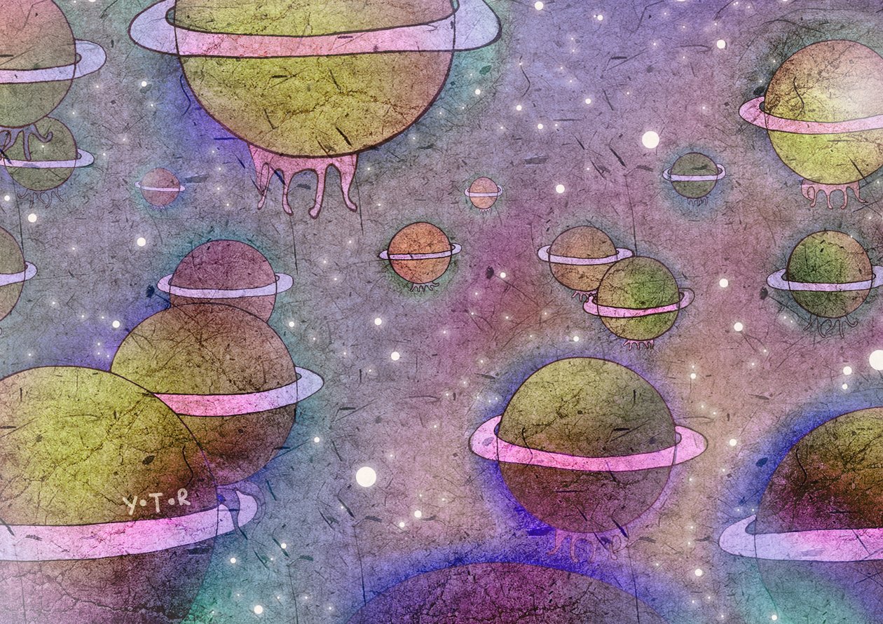 宇宙，2012（数字） 作者 赵悠悠