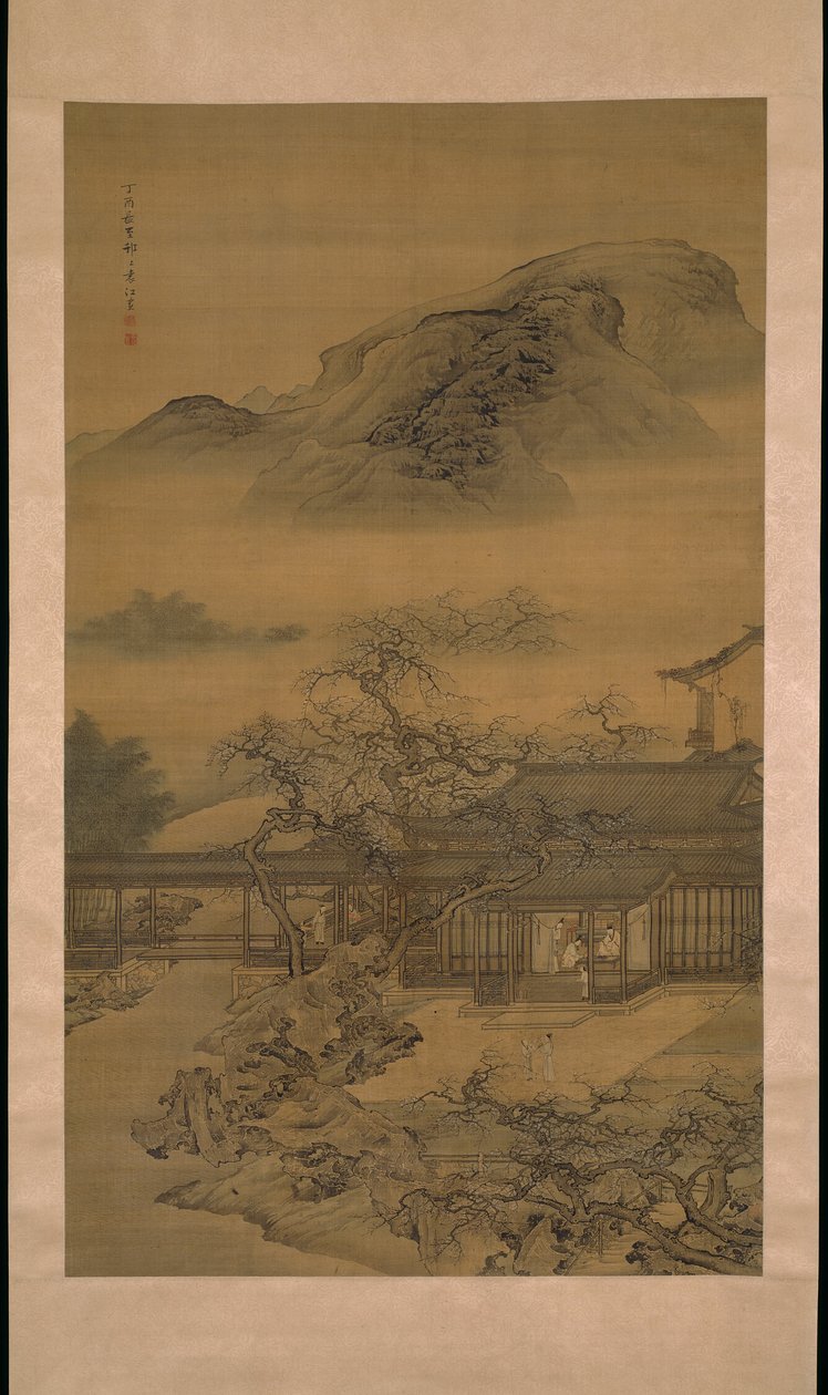 漢宮春曉圖 作者 袁江