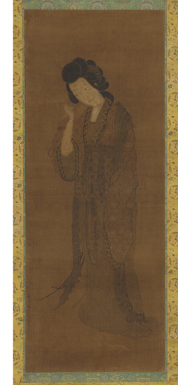 女子立像，明末或清初，17世纪 作者 元谦