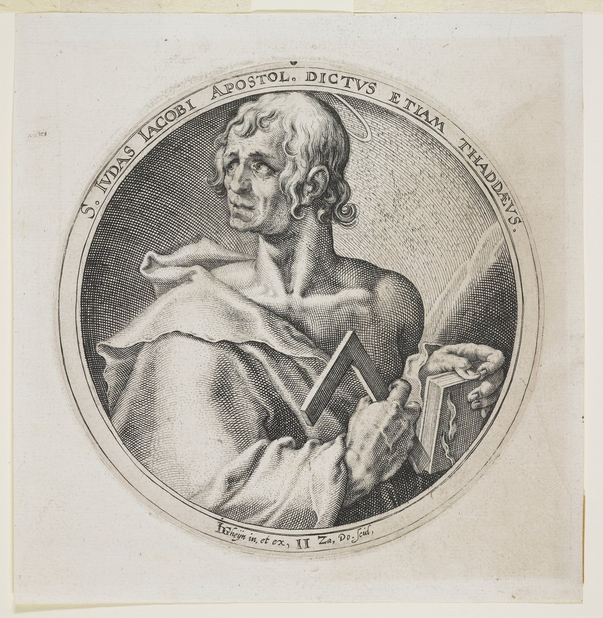 Saint Jude，1591-92 作者 扎卡里亚斯·多伦多（Zacharias Dolendo）