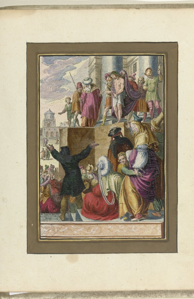 基督示众（Ecce homo）
基督受难记（系列名称） 作者 扎卡里亚斯·多伦多（Zacharias Dolendo）
