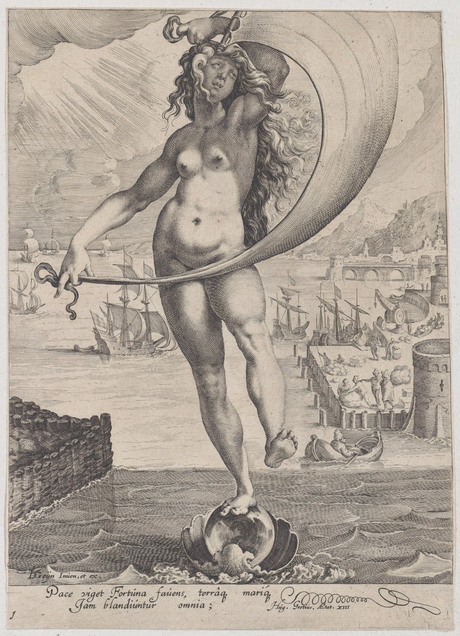财富》，出自《美德与恶习》，1596-97。 作者 扎卡里亚斯·多伦多（Zacharias Dolendo）