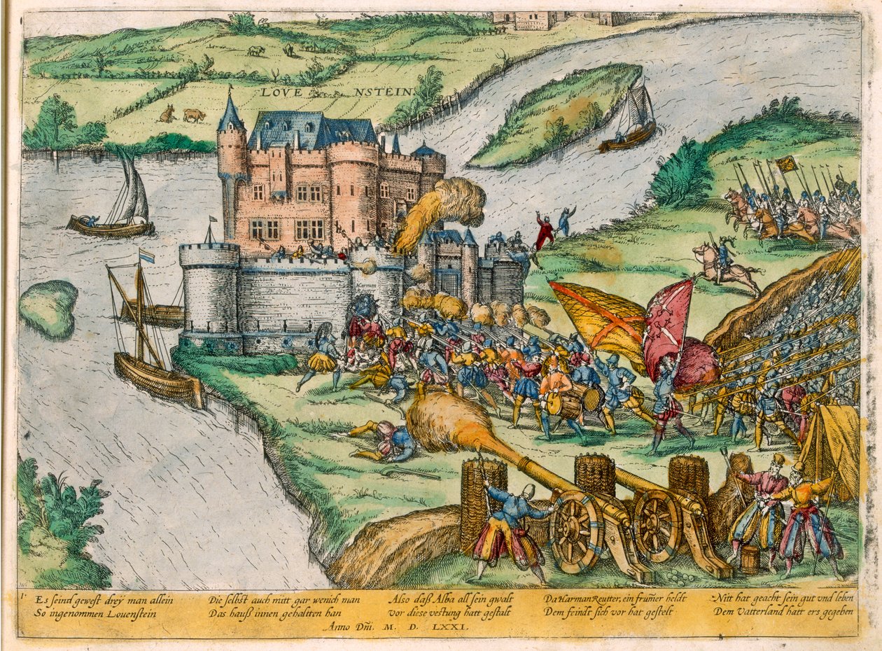 1571年，鲁汶围攻和哈曼路透社对西班牙军队的英雄主义 作者 扎卡里亚斯·多伦多（Zacharias Dolendo）